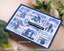 Charger l'image dans la galerie, Waffle Flower - Stamps - Mom &amp; Dad Sentiments. Available at Embellish Away in Bowmanville Ontario Canada. Example by brand ambassador.
