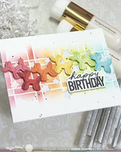 Charger l'image dans la galerie, Waffle Flower - Stencil - Picnic Plaid. Available at Embellish Away in Bowmanville Ontario Canada. Example by brand ambassador.
