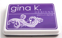 Charger l'image dans la galerie, Gina K. Designs - Ink Pad - Select Drop Down. These Ink Pads are Acid Free and PH-Neutral. Large raised pad for easy inking. Coordinates with other Color Companions products including ribbon, buttons, card stock and re-inkers. Each sold separately. Available at Embellish Away located in Bowmanville Ontario Canada. Wild Lilac
