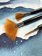 Load image into Gallery viewer, Yasutomo - Fusion Brush - Fanned Large 1 3/4" x 1". Brush head: 1 3/4" wide x 1" long. Available at Embellish Away located in Bowmanville Ontario Canada.
