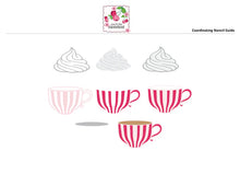 Load image into Gallery viewer, Gina K. Designs - BUNDLE - Stamp, Die &amp; Stencil Set - You're the Sweetest. Set by Arjita Singh. Available at Embellish Away in Bowmanville Ontario Canada. Stencil Guide for drink.

