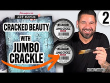 Load and play video in Gallery viewer, Stamperia Jumbo Crackle Step 1 &amp; 2 150ml.  Available at Embellish Away in Bowmanville Ontario Canada. Video by Stamperia Antonis Tzanivaks.
