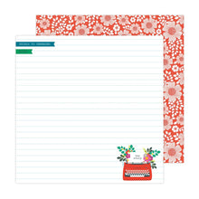 Load image into Gallery viewer, Paige Evans - Splendid - Double-Sided Cardstock 12"X12" - Single Sheets - Select from Dropdown.  Available: #1, #2, #3, #4, #5, #6, #7, #8, #9, #10, #11, #12, #13, #14, #15, #16, #17, #18, #19, #20, #21, #22, #23, #24. Available at Embellish Away located in Bowmanville Ontario Canada.
