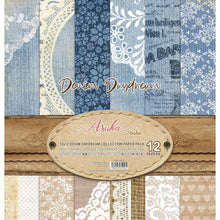 Charger l'image dans la galerie, Asuka Studio - Collection Pack 12"X12" - Denim Daydream. The perfect addition to scrapbook pages, cards and more! This Asuka Studio 12x12 inch Collection Pack contains 12 double-sided printed papers, 2 of each design. Imported. Available at Embellish Away located in Bowmanville Ontario Canada.
