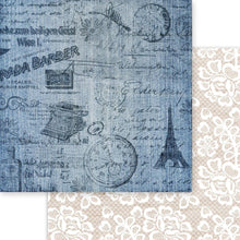Load image into Gallery viewer, Asuka Studio - Double-Sided Paper Pack 6"X6" - 24/Pkg - Denim Daydream. The perfect start to all your paper crafting projects! This package contains twenty-four 6x6 inch double-sided sheets in six different designs (four of each). Imported. Available at Embellish Away located in Bowmanville Ontario Canada.

