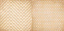 Charger l'image dans la galerie, BoBunny - Double Dot - Chevron Design Papers. The 12" x 12"patterned paper by BoBunny is a versatile basic to keep on hand. One side features a trendy chevron pattern and other has timeless polka dots.  Comes in an assortment of colours. Select from drop down. Each sold separately. Available at Embellish Away located in Bowmanville Ontario Canada.
