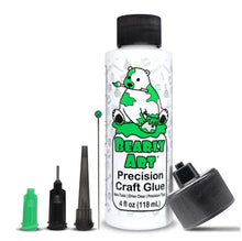 Charger l'image dans la galerie, Bearly Art - Precision Craft Glue - The Original. 4 Fl Oz, Tip Kit, Tip Cap. CLEAR-DRYING, MULTIPLE-SIZED TIPS, WRINKLE &amp; CLUMP RESISTANT, NON-TOXIC &amp; FREEZE/THAW STABLE. Available at Embellish Away located in Bowmanville Ontario Canada.
