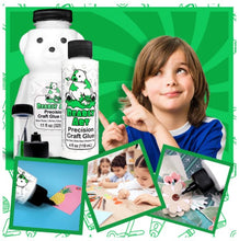 Load image into Gallery viewer, Bearly Art - Precision Craft Glue - The Bundle. 4 FL Oz, Tip Kit, Tip Cap, 11 FL Oz Bear Refill. CLEAR &amp; FAST-DRYING, MULTIPLE-SIZED TIPS, WRINKLE &amp; CLUMP RESISTANT, NON-TOXIC &amp; FREEZE/THAW STABLE. Available at Embellish Away located in Bowmanville Ontario Canada.
