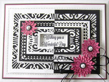 Load image into Gallery viewer, Creative Expressions - Dies - Indian Ocean Collection - Background Die. This would make a beautiful background on your card or layout. Can use just one of the different dies included or all of them. Layer them with foam pads for a 3D effect! Available at Embellish Away located in Bowmanville Ontario Canada.
