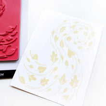 Load image into Gallery viewer, Catherine Pooler - Background Stamp - Blowing Leaves. As a chilly autumn breeze rolls along it creates a whirl of blowing leaves. This is the inspiration for the Blowing Leaves Background Stamp. Available at Embellish Away located in Bowmanville Ontario Canada.
