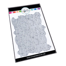 Load image into Gallery viewer, Catherine Pooler - Cover Plate Die - Belly Laughs. Perfect embossed in sparkly holiday colors or just left white to add interest to your project background. Try embellishing one of the snowflakes for a pop of holiday magic! Available at Embellish Away located in Bowmanville Ontario Canada.
