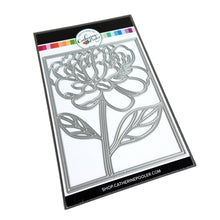 गैलरी व्यूवर में इमेज लोड करें, Catherine Pooler - Cover Plate Die - Peony in Bloom. This delicate Peony Cover Plate will be beautiful inlaid or layered over blended soft colors. It will also create a gorgeous background to your card layered white on white and a popped up sentiment. Available at Embellish Away located in Bowmanville Ontario Canada.
