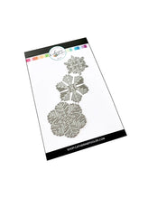 Load image into Gallery viewer, Catherine Pooler - Dies - Snowflake Trio. Snowflakes not 1, not 2 but 3 ways with the Snowflake Trio Dies. Three different sizes, styles, and designs to cover all your snowflake needs this season. Available at Embellish Away located in Bowmanville Ontario Canada.
