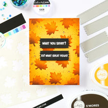 Load image into Gallery viewer, Catherine Pooler - Dies - Tickets &amp; Tape. Tear off a ticket or tape for a fun sentiment layer die. The Ticket &amp; Tape Dies are taller than our classic Sentiment Banner Dies and each style created in two lengths. Available at Embellish Away located in Bowmanville Ontario Canada. Card by brand ambassador.
