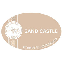 Load image into Gallery viewer, Catherine Pooler - Neutrals Ink Collection - Ink Pads. The essential neutral ink colors that every crafter needs! Super deep, rich Black, Grey and Browns - the perfect shade of each. Midnight is the quintessential black and is an archival dye ink. Available at Embellish Away located in Bowmanville Ontario Canada. Sand Castle.
