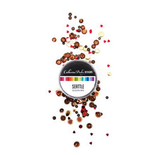 Cargar imagen en el visor de la galería, Catherine Pooler - Sequin Mix - Seattle. Home of the popular coffee café chain, Seattle, Washington is a perfect spot for sipping a hot cup of java on a chilly, rainy Pacific Northwest day.  In celebration of the bean, the Seattle Sequin Mix is full of beautiful dark roasted brown and latte colored sequins with pops of metallic and hologram shine.  Available at Embellish Away located in Bowmanville Ontario Canada.
