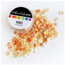 Load image into Gallery viewer, Catherine Pooler - Sequin Mix - Venice. Riding in a gondola along the canals of Venice, Italy is certainly romantic...as is the soft and pearly Venice Sequin Mix. Available at Embellish Away located in Bowmanville Ontario Canada.
