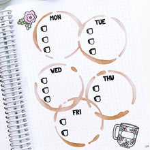Cargar imagen en el visor de la galería, Catherine Pooler -  Stamp Set - September Mornings. The September Mornings 3x4 Stamp Set is ready to tackle your list of to-do's for a productive day, every day! Available at Embellish Away located in Bowmanville Ontario Canada. Example by Catherine Pooler
