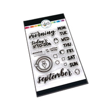 Cargar imagen en el visor de la galería, Catherine Pooler -  Stamp Set - September Mornings. The September Mornings 3x4 Stamp Set is ready to tackle your list of to-do's for a productive day, every day! Available at Embellish Away located in Bowmanville Ontario Canada.
