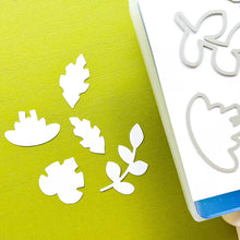 Load image into Gallery viewer, Catherine Pooler - Stamp and Die Set - In the Tropics Floral. Use the In the Tropics Floral Stamps and Dies for layers and layers of floral inspiration.  Illustrated by Kat Uno. Available at Embellish Away located in Bowmanville Ontario Canada.

