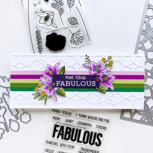 Charger l'image dans la galerie, Catherine Pooler - Stamps - Just Plain Fabulous Sentiments. Let your most fabulous friend know they are legendary with the Just Plain Fabulous Sentiments Stamp Set.  Available at Embellish Away located in Bowmanville Ontario Canada. Card design by Ambassador.
