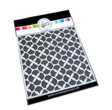 Load image into Gallery viewer, Catherine Pooler - Stencil - Tiled Up. Create a repeating geometric pattern on your card or project with the Tiled Up Stencil. Available at Embellish Away located in Bowmanville Ontario Canada.
