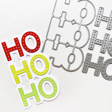 Load image into Gallery viewer, Catherine Pooler - Word Die - Ho Ho Ho
