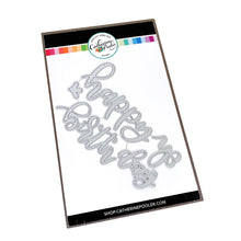 Cargar imagen en el visor de la galería, Catherine Pooler - Word Die Set - Oh, Happy Day. Oh, Happy Day! The Oh, Happy Day Word Dies are hand scripted and ready to rejoice with someone in their good news. Use the alternative "birth" die to create a happy birthday! This happy little set will look so sweet paired up with one of the nesting dolls in the We Fit Stamp Set! Available at Embellish Away located in Bowmanville Ontario Canada.
