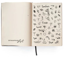 Cargar imagen en el visor de la galería, Ciao Bella - Clear Stamp Set 4"x6" - BuJo Summer. These high quality clear photopolymer stamps are manufactured using a patented photopolymer and UV light exposure, this way they are able to achieve a higher level of detail. They are also designed to achieve optimum performance ensuring you get the highest quality possible. Available at Embellish Away located in Bowmanville Ontario Canada.

