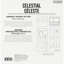 Charger l'image dans la galerie, Colorbok - Designer Paper 12"X12" - Celestial. Create beautiful paper creations with the stunning papers found in Colorbok's Celestial paper pad. Each pad includes 25 unique designs (2 sheets per design). All sheets are single sided. Available at Embellish Away located in Bowmanville Ontario Canada.
