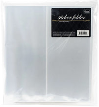 Load image into Gallery viewer, Couture Creations - Sticker Folder. Are you a fan of sticker sets? Then this sticker folder from Couture Creations is for you, with 48 convenient compartments you can store up to 96 standard sticker sheets! Fits stickers 4"x9" from Starform, Ecstasy Crafts and Peel Off's. Available at Embellish Away located in Bowmanville Ontario Canada.
