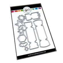 Load image into Gallery viewer, Catherine Pooler - Stamps &amp; Dies - Cracking Good. The Cracking Good Stamp &amp; Die Set features fun and festive party cracker stamps that will be perfect for winter, birthdays, new years...and really any occasion that calls for confetti! Available at Embellish Away located in Bowmanville Ontario Canada.
