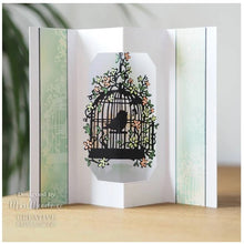 Cargar imagen en el visor de la galería, Creative Expressions - Craft Dies By Paper Panda - Magical Forest. This stunning design has been hand drawn by husband-and-wife duo Louise and Ryan Firchau expert paper cutters. These gorgeous designs are created in a distinct and exquisite style and are much sought after. This mystical creature and trees die will make a superb card front or scrapbook page. Available at Embellish Away located in Bowmanville Ontario Canada. Card example by Maria Moorhouse.

