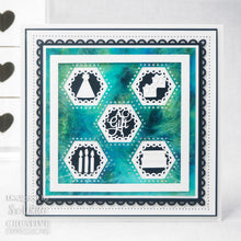 Charger l'image dans la galerie, Creative Expressions - Mini Expressions Collection - Stacked A Gift For You. This two die set is a useful pair of dies that can be used together or on their own, the text is a mixture of capitals and a very elegant script that will really pop on cards, tags and even scrapbook pages.  Available at Embellish Away located in Bowmanville Ontario Canada. Card design by Sue Wilson.
