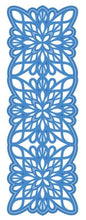 Charger l'image dans la galerie, Creative Expressions - Sue Wilson Dies - Striplet - Radiance. The Radiance Striplet provides a lovely backdrop for Gillian or any other die set in the centre of the frame. Sizes: Outside Frame: 2.10" x 6.15" Inside Pattern: 1.80" x 5.90" Available at Embellish Away located in Bowmanville Ontario Canada.
