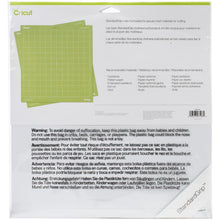 Charger l'image dans la galerie, Cricut - Cutting Mats 12"X12" - 2/Pkg - StandardGrip. This multi-purpose mat is perfect for a wide range of medium weight materials: patterned paper, vinyl, iron-on and cardstock. This package contains two 12x12 inch standard grip cutting mat. Imported. Available at Embellish Away located in Bowmanville Ontario Canada.
