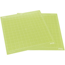 Charger l'image dans la galerie, Cricut - Cutting Mats 12"X12" - 2/Pkg - StandardGrip. This multi-purpose mat is perfect for a wide range of medium weight materials: patterned paper, vinyl, iron-on and cardstock. This package contains two 12x12 inch standard grip cutting mat. Imported. Available at Embellish Away located in Bowmanville Ontario Canada.
