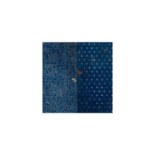 Load image into Gallery viewer, BoBunny - Double Dot Collection. This 12x12 inch double-sided heavy weight scrapbooking papers. Available in a variety of designs, colours, each sold separately. Acid and lignin free. Made in USA.  Dark Denim. Available at Embellish Away located in Bowmanville Ontario Canada.
