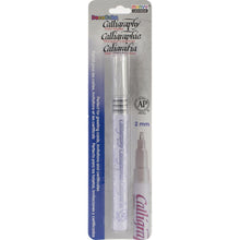 Charger l'image dans la galerie, DecoColor - Calligraphy Opaque Paint Marker - 2mm - Choose from a Variety. UCHIDA-Calligraphy Marker. This opaque paint marker is perfect for calligraphy and lettering on greeting cards, invitations, and certificates. It has a 2mm chisel tip and the glossy oil-based paint can be used on paper, glass, metal, porcelain, wood, and stone. Each package contains one paint marker. Imported. Available at Embellish Away located in Bowmanville Ontario Canada.
