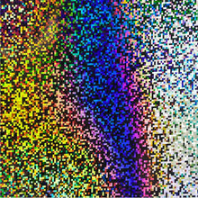 Load image into Gallery viewer, ETC Papers - Holographic Film Cardstock 12X12 2/Pkg - Blinking Blocks
