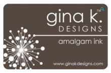 Charger l'image dans la galerie, Gina K. Designs Amalgam Ink Pad works perfectly with Copic Markers, Watercolors and Colored Pencils with Gamsol. No bleeding, dark vibrant color! One pad that does it all! Allow to dry for a minute or two prior to use or heat set for faster drying time. Available in a variety of colours, select the drop down to select. Coordinates with other Color Companions products including ribbon, buttons, card stock and re-inkers. Each sold separately. Chocolate Truffle. Available in Bowmanville Ontario Canada.
