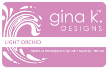 Charger l'image dans la galerie, Gina K. Designs - Ink Pad Layering - Orchid &amp; Lilac. Ink Pads are Acid-Free and PH-Neutral. Large raised pad for easy inking techniques. Each sold separately. Available: Orchid Light, Orchid Medium, Orchid Dark, Lilac Light, Lilac Medium, Lilac Dark. Available at Embellish Away located in Bowmanville Ontario Canada.
