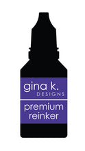 Load image into Gallery viewer, Gina K. Designs - Ink Refills - Orchid &amp; Lilac. These Acid Free and PH-Neutral. Use to re-ink Gina K. Designs Color Coordinates Ink Pad and for other techniques. Available: Orchid Light, Orchid Medium, Orchid Dark, Lilac Light, Lilac Medium, Lilac Dark. Available at Embellish Away located in Bowmanville Ontario Canada.
