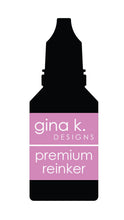 Load image into Gallery viewer, Gina K. Designs - Ink Refills - Orchid &amp; Lilac. These Acid Free and PH-Neutral. Use to re-ink Gina K. Designs Color Coordinates Ink Pad and for other techniques. Available: Orchid Light, Orchid Medium, Orchid Dark, Lilac Light, Lilac Medium, Lilac Dark. Available at Embellish Away located in Bowmanville Ontario Canada.
