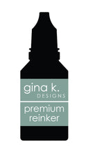 Load image into Gallery viewer, Gina K. Designs - Ink Refills - Layering Inks. Re-inkers are Acid Free and PH-Neutral. Use to re-ink Gina K. Designs Color Coordinates Ink Pad and for other techniques. Available: Carnation Light, Carnation Medium, Carnations Dark, Spruce Light, Spruce Medium, Spruce Dark. Available at Embellish Away located in Bowmanville Ontario Canada. Spruce Medium
