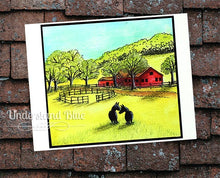 Charger l'image dans la galerie,  Gina K. Designs - Stamp &amp; Die Set - Beautiful Barnyard. Melanie Muenchinger continues her nature series and follows up Farmyard Friends with the coordinating Beautiful Barnyard set. Available at Embellish Away located in Bowmanville Ontario Canada. Example by brand ambassador.

