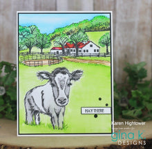 Charger l'image dans la galerie,  Gina K. Designs - Stamp &amp; Die Set - Beautiful Barnyard. Melanie Muenchinger continues her nature series and follows up Farmyard Friends with the coordinating Beautiful Barnyard set. Available at Embellish Away located in Bowmanville Ontario Canada. Example by brand ambassador.
