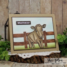 Charger l'image dans la galerie,  Gina K. Designs - Stamp &amp; Die Set - Beautiful Barnyard. Melanie Muenchinger continues her nature series and follows up Farmyard Friends with the coordinating Beautiful Barnyard set. Available at Embellish Away located in Bowmanville Ontario Canada. Example by brand ambassador.
