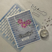 Charger l'image dans la galerie, Gina K. Designs - Stamp &amp; Die Set - Positive Greetings. Positive Greetings is a stamp set by Debrah Warner. Use the die cuts to easily cut out your script to create layers and dimensions. Made in the USA. Made in the USA. Available at Embellish Away located in Bowmanville Ontario Canada. Card design by brand ambassador.
