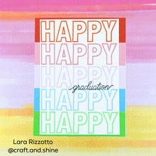 Load image into Gallery viewer, Gina K. designs - Stamps - Whole Lotta Happy. Whole Lotta Happy is a stamp set by Beth Silaika. This set is made of premium clear photopolymer and measures 6" X 8".  Made in the USA. Available at Embellish Away located in Bowmanville Ontario Canada. Example by Lara Rizzotto.
